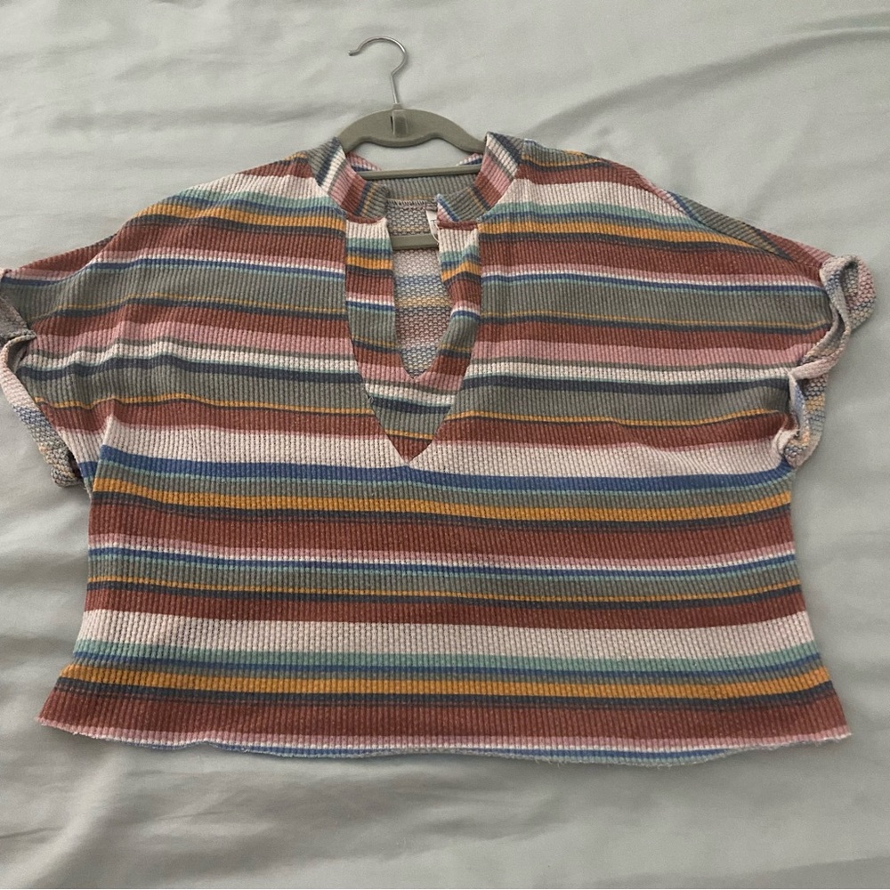 Striped Soft Top ($3 w/ purchase of other item)